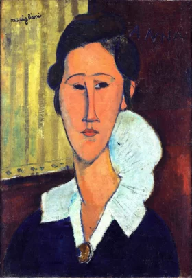Ritratto Di Hanka Zborowska 1917 by Amedeo Modigliani
