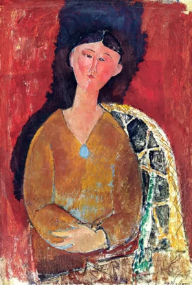 Beatrice Hastings Assise 1915 by Amedeo Modigliani