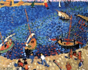 Boats at Collioure by André Derain Boats at Collioure by André Derain