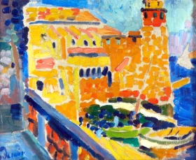 Le phare de Collioure by André Derain Le phare de Collioure by André Derain