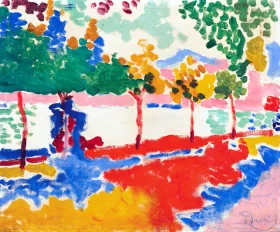 Bords de rivière by André Derain Bords de rivière by André Derain