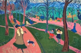 Hyde Park by André Derain Hyde Park by André Derain