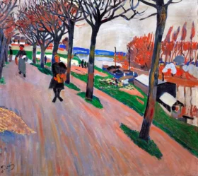 La Seine au Pecq by André Derain La Seine au Pecq by André Derain