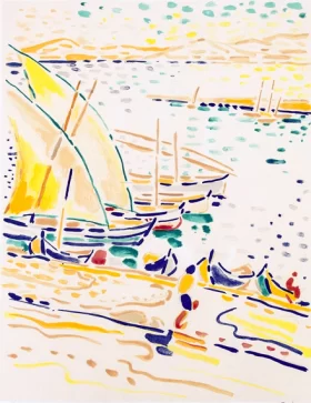 Bâteaux à Collioure by André Derain Bâteaux à Collioure by André Derain