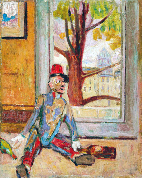 Jouet devant une fenêtre by André Derain