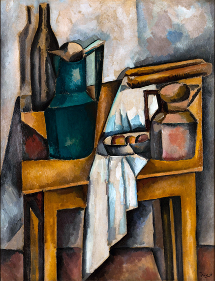 Nature morte à la table by André Derain, oil painting reproduction on canvas Nature morte à la table by André Derain