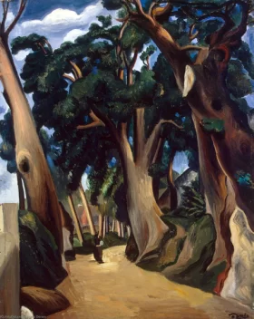Road to Castel Gandolfo by André Derain Road to Castel Gandolfo by André Derain