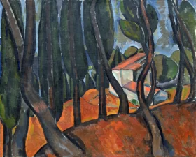 Forest at Martigues by André Derain Forest at Martigues by André Derain