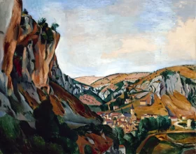 La Vallée du Lot by André Derain La Vallée du Lot by André Derain
