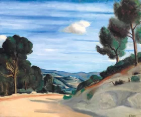 Route en Provence by André Derain Route en Provence by André Derain