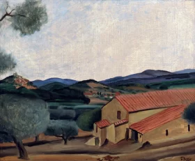 Une ferme en Provence by André Derain