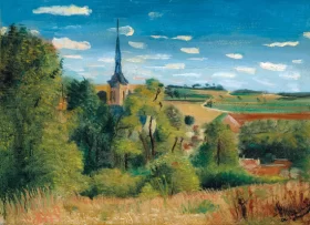 Vue de Donnemarie-en-Montois by André Derain Vue de Donnemarie-en-Montois by André Derain