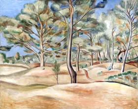 Fôret aux Lecques by André Derain Fôret aux Lecques by André Derain