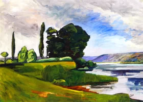 Banks of the Seine at Chatou by André Derain Banks of the Seine at Chatou by André Derain