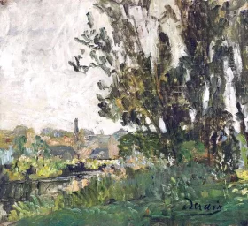 Forêt près de Chatou by André Derain Forêt près de Chatou by André Derain