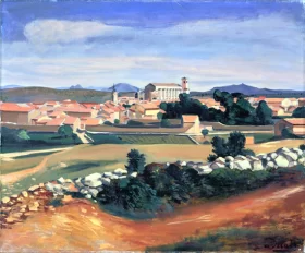 Vue de Saint-Maximin by André Derain Vue de Saint-Maximin by André Derain