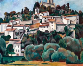 Vue de Cagnes by André Derain Vue de Cagnes by André Derain