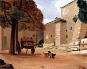 Chevet de la basilique de Saint-Maximin by André Derain Chevet de la basilique de Saint-Maximin by André Derain