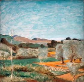 Landscape from the South of France by André Derain Landscape from the South of France by André Derain