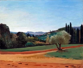 Landscape in Southern France by André Derain