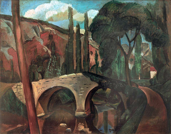 The old bridge by André Derain, oil painting reproduction on canvas The old bridge by André Derain