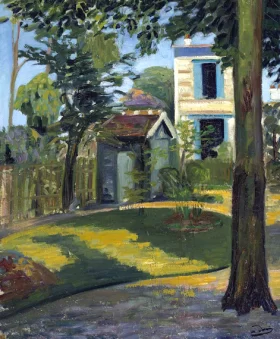 Jardin aux environs de Chatou by André Derain