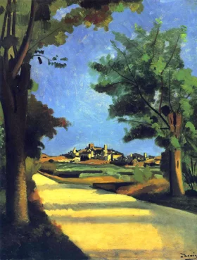La route by André Derain La route by André Derain