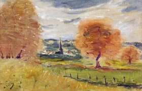 Vue de Donnemarie en Montois by André Derain