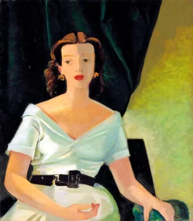 Presumed portrait of Geneviève Taillade by André Derain