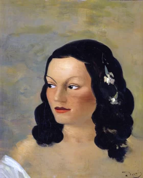 Portrait de Jeune Femme by André Derain