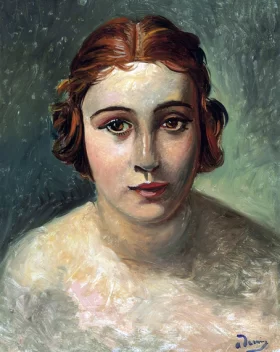 Portrait De Jeune Femme by André Derain