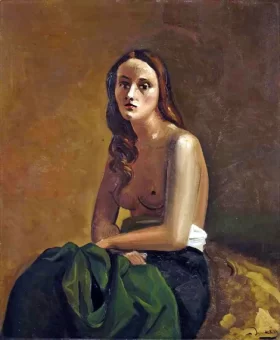 Femme nue à la draperie verte by André Derain
