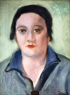 Portrait of Madame Derain by André Derain Portrait of Madame Derain by André Derain