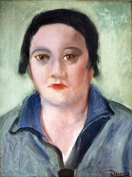 Portrait of Madame Derain by André Derain, oil painting reproduction on canvas Portrait of Madame Derain by André Derain