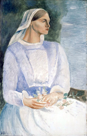 Portrait of an Englishwoman by André Derain, oil painting reproduction on canvas Portrait of an Englishwoman by André Derain
