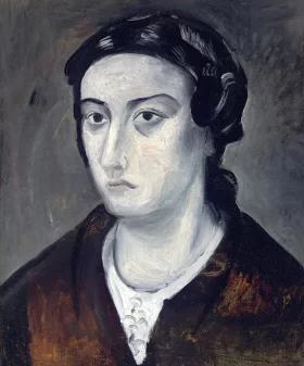 Portrait of Mme Derain by André Derain Portrait of Mme Derain by André Derain