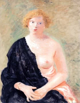 Buste de Femme au Sein Nu by André Derain Buste de Femme au Sein Nu by André Derain