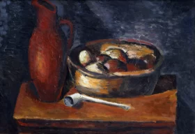 Installation with pipe by André Derain