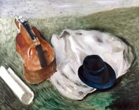 Nature morte au chapeau bleu by André Derain Nature morte au chapeau bleu by André Derain