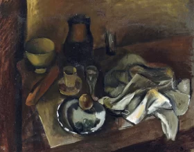 Table garnie by André Derain Table garnie by André Derain