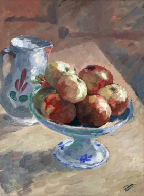 Nature morte aux pommes by André Derain Nature morte aux pommes by André Derain