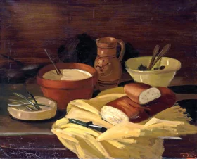 Table Garnie by André Derain Table Garnie by André Derain