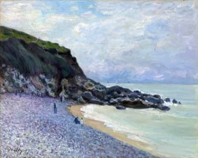 Lady’s Cove, Langland, Bay, Wales by Alfred Sisley Lady’s Cove, Langland, Bay, Wales by Alfred Sisley