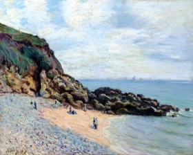 Langland Bay by Alfred Sisley Langland Bay by Alfred Sisley