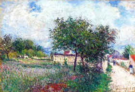 Les Sablons by Alfred Sisley Les Sablons by Alfred Sisley