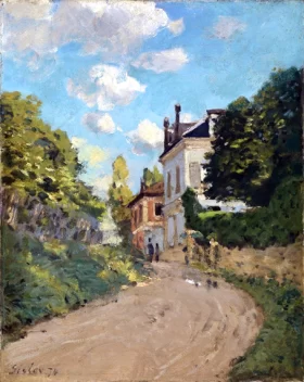 The Thames at Hampton Court 1874 by Alfred Sisley The Thames at Hampton Court 1874 by Alfred Sisley