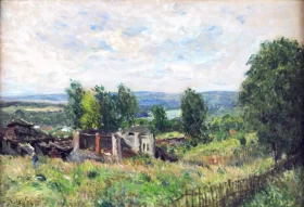Vento e sole by Alfred Sisley Vento e sole by Alfred Sisley