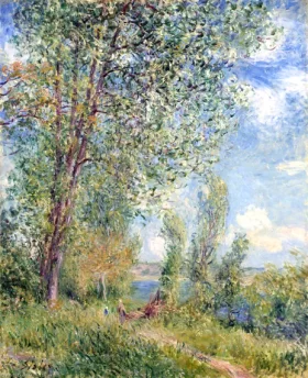 Windy Afternoon in May by Alfred Sisley Windy Afternoon in May by Alfred Sisley