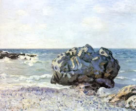 Seaside, Langland, 1887 by Alfred Sisley Seaside, Langland, 1887 by Alfred Sisley