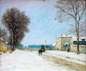 En Hiver by Alfred Sisley En Hiver by Alfred Sisley